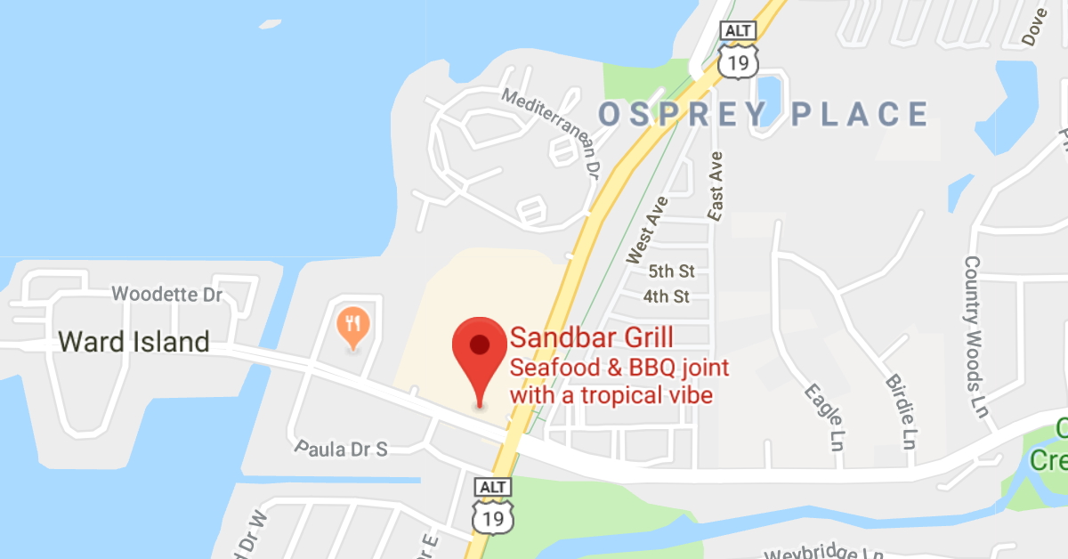 Bayshore Blvd Food: 5 Reasons to Try Sandbar Grill in Dunedin